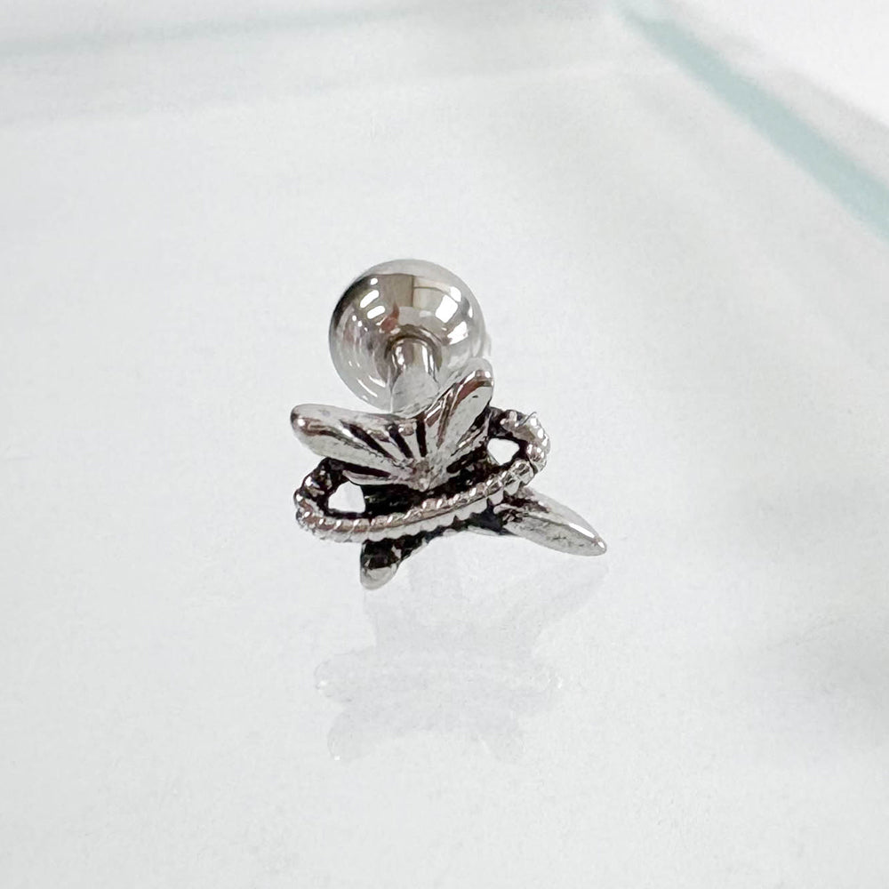 MV 067 ［サージカルステンレス］アンティーク星天の川ピアス