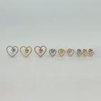 MP 130 ［サージカルステンレス］ドットハートピアス