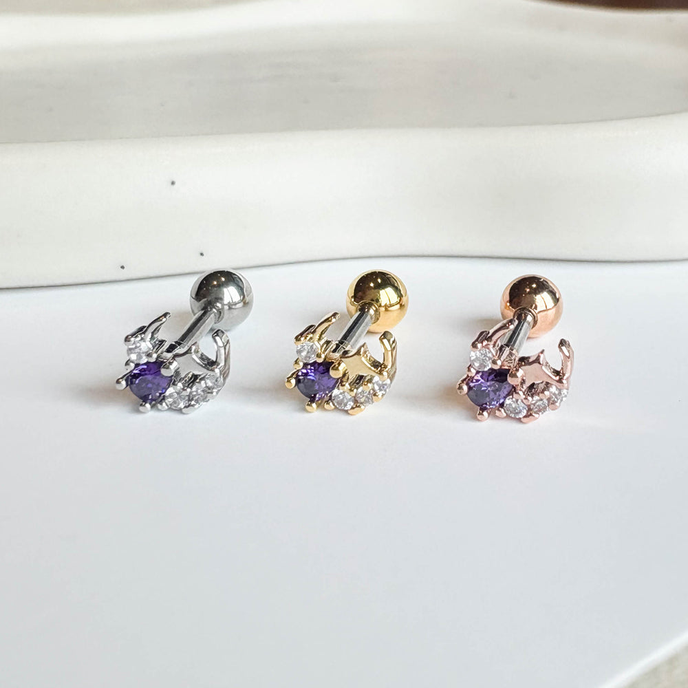 MP 159 ［サージカルステンレス］キュービックピアス