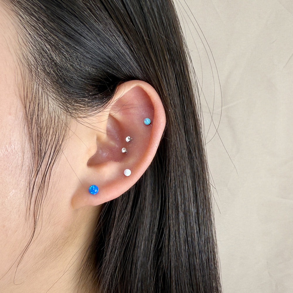 A6 072 ［サージカルステンレス］オーロラピアス