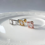 A5 067 ［サージカルステンレス］楕円形ストーンピアス