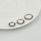 STS 036 ［サージカルステンレス］ゴシックリングピアス