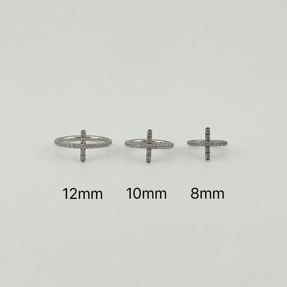 STS 042 ［サージカルステンレス］スティックリングピアス