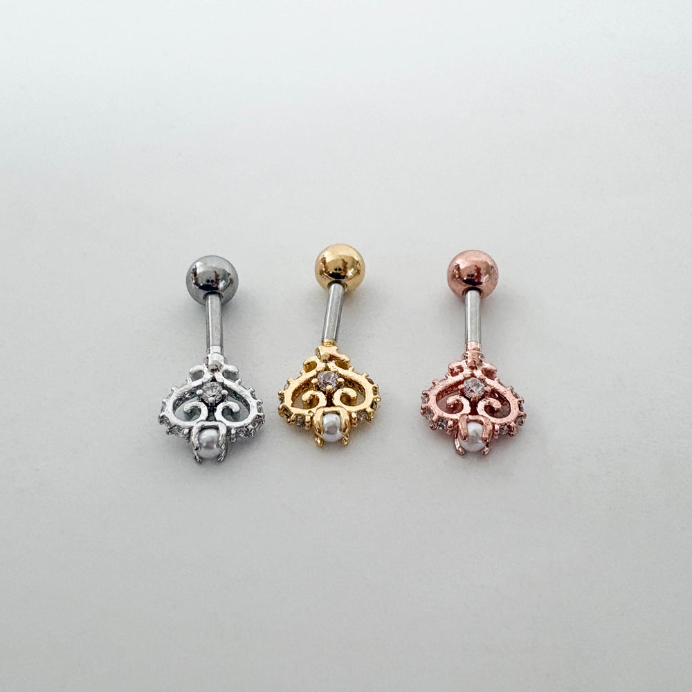 A8 274 [サージカルステンレス ] 魔法の杖ピアス