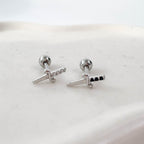 A2 246 ［サージカルステンレス］ナイフ剣ピアス