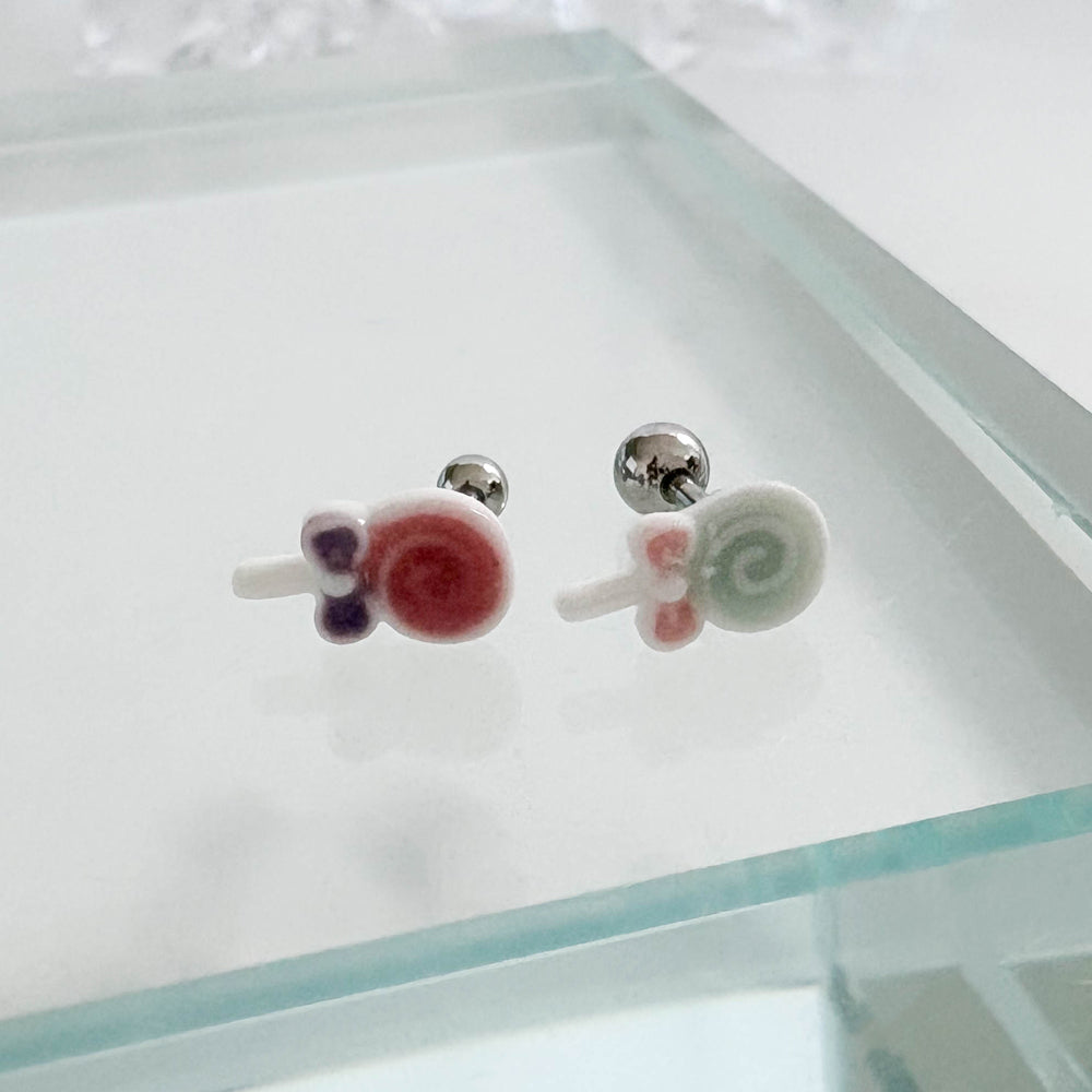 A5 304 ［サージカルステンレス］パステルポリポップピアス