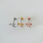 A5 298 ［サージカルステンレス］リボンピアス