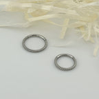 STS 017 ［サージカルステンレス］ツイストリングピアス