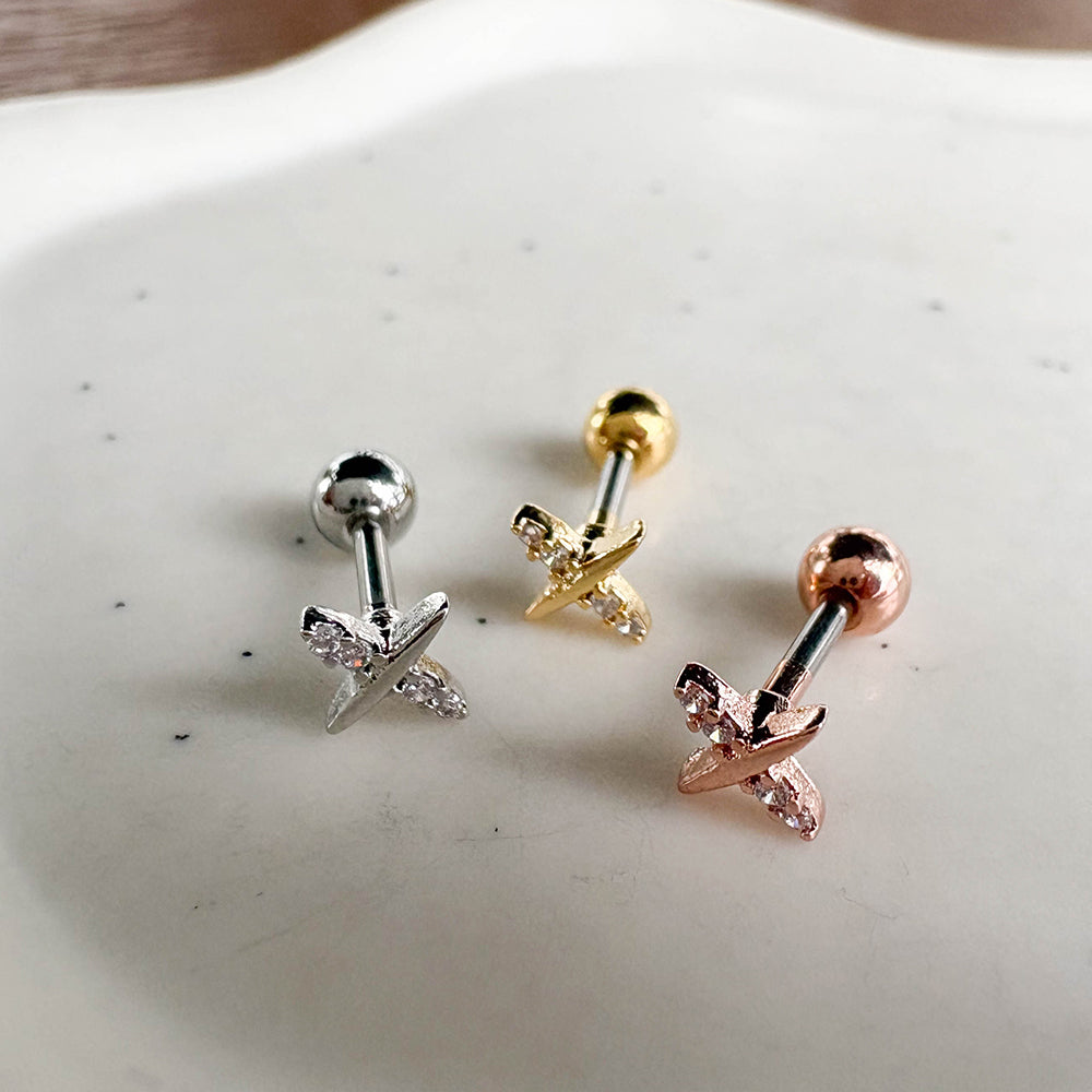 MN 192 ［サージカルステンレス］星ピアス
