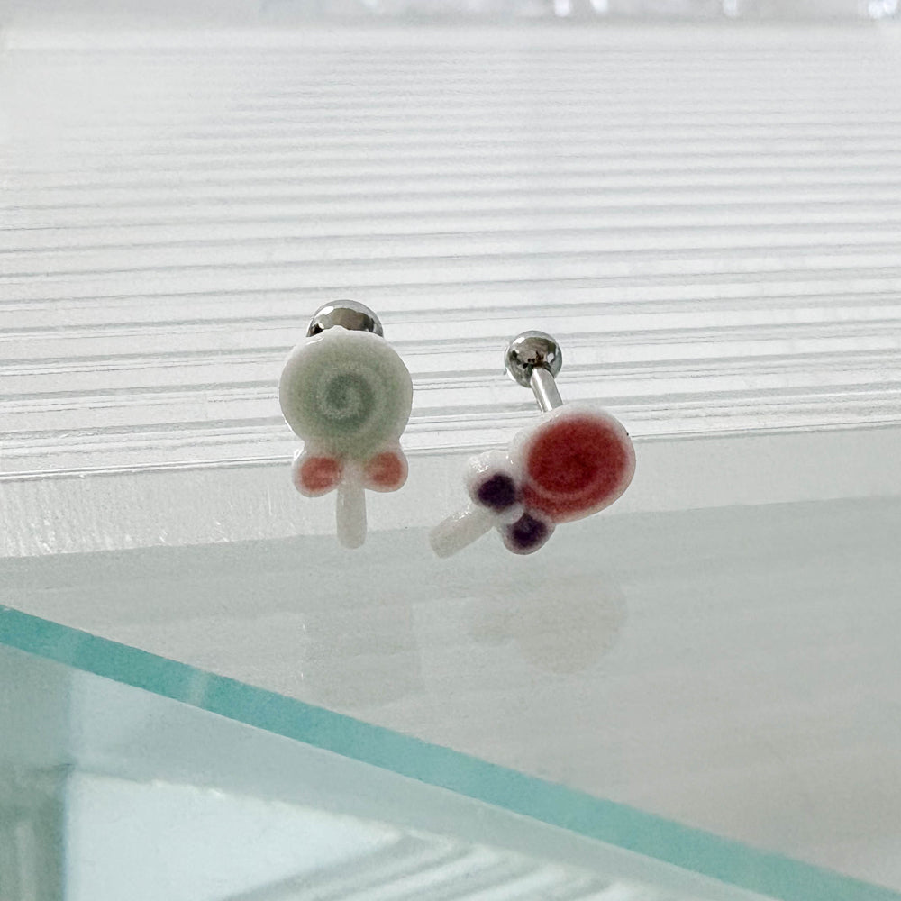 A5 304 ［サージカルステンレス］パステルポリポップピアス