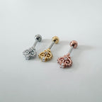 A8 274 [サージカルステンレス ] 魔法の杖ピアス