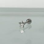 MV 018 [サージカルステンレス ] ミニスマイル星ピアス