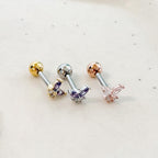 A8 239 ［サージカルステンレス］蝶々ピアス