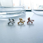 A5 298 ［サージカルステンレス］リボンピアス