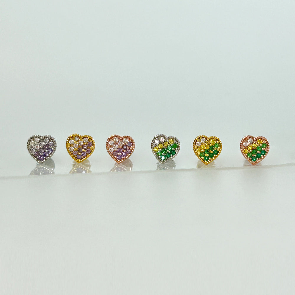 MN 178 ［サージカルステンレス］ストーンハートピアス