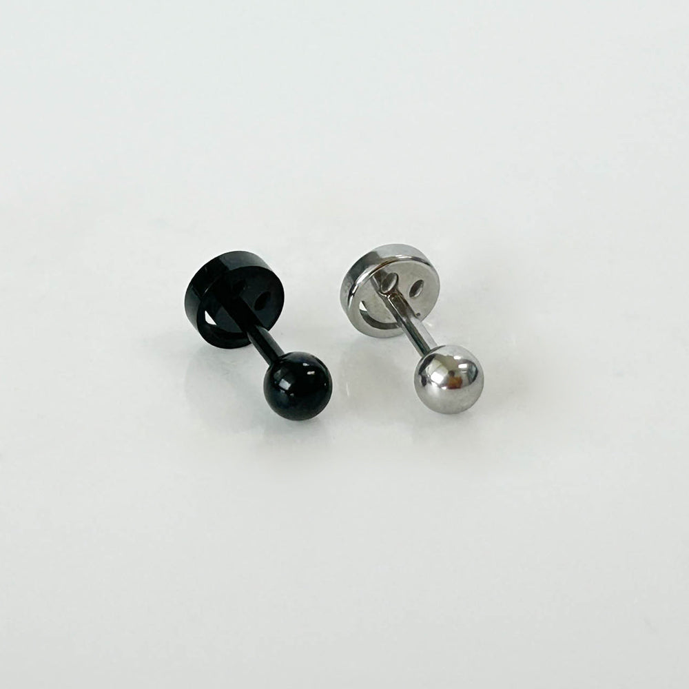 B3 002 ［サージカルステンレス］シンプルスマイルピアス
