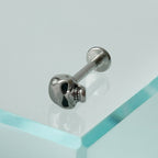 YLR 018 ［サージカルステンレス］써지컬 해골 라블렛 피어싱