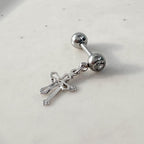 A4 115 ［サージカルステンレス］十字架ピアス