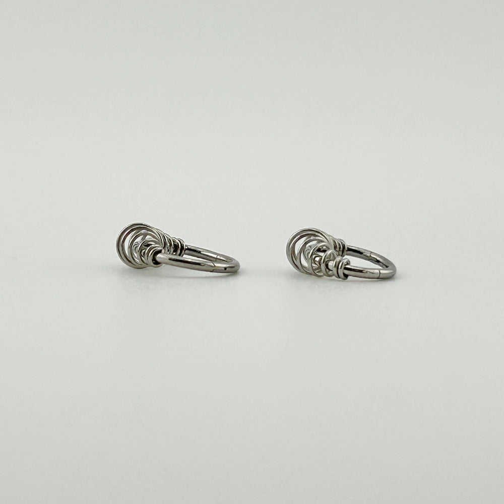 STS 101 ［サージカルステンレス］リング＆リングピアス