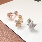 MP 002 ［サージカルステンレス］ストーン星ピアス