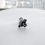 MV 069 ［サージカルステンレス］アンティーク花ピアス