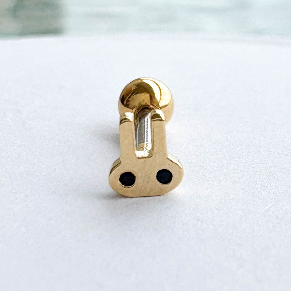 MN 144 ［サージカルステンレス］うさぎピアス