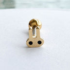 MN 144 ［サージカルステンレス］うさぎピアス