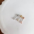 MN 199 ［サージカルステンレス］蝶々ピアス
