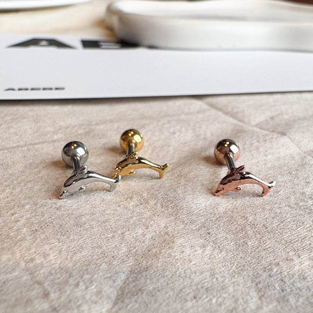 MP 139 ［サージカルステンレス］イルカピアス