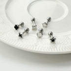 A5 267 ［サージカルステンレス］四角＆丸＆星ピアス