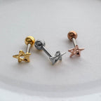 MN 175 ［サージカルステンレス］シンプル星ピアス