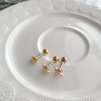 MN 179 ［サージカルステンレス］星の光ピアス