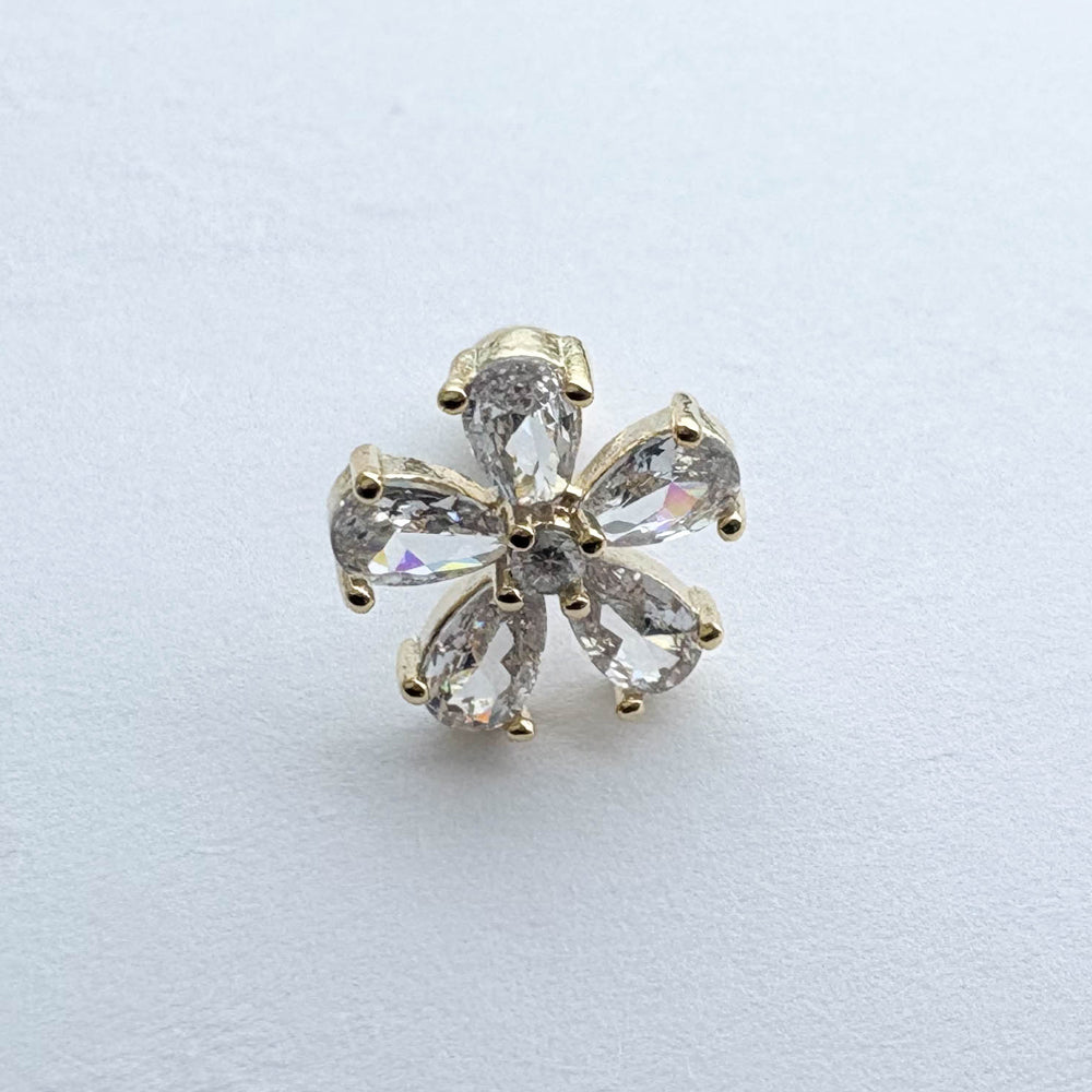 MN 063 ［サージカルステンレス］花ピアス