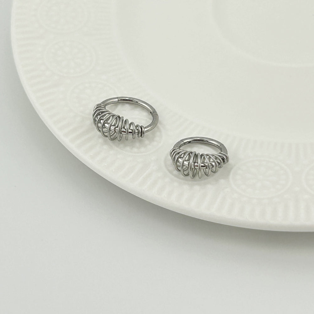 STS 101 ［サージカルステンレス］リング＆リングピアス