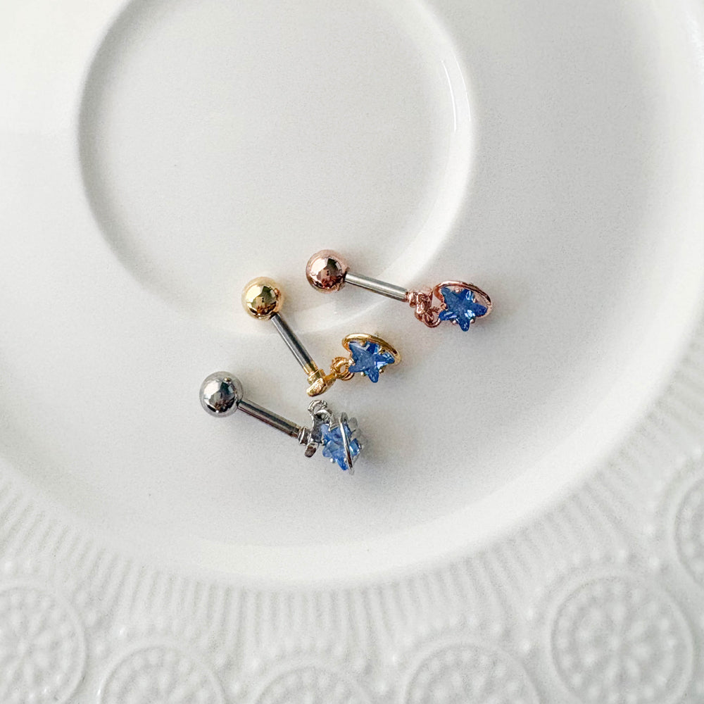 A8 294 ［サージカルステンレス］星ピアス