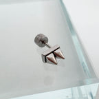 A9 244 ［サージカルステンレス］フラットスパイクピアス