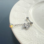 A2 248 ［サージカルステンレス］アンティーク蝶々ピアス