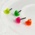 MK 068-8 ［サージカルステンレス］アクリルネオンハートピアス