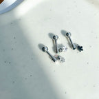A9 208 ［サージカルステンレス］　ドロップスターピアス