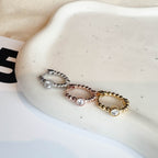 MP 135 ［サージカルステンレス］キュービックワンタッチリングピアス