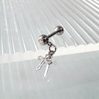 A4 115 ［サージカルステンレス］十字架ピアス