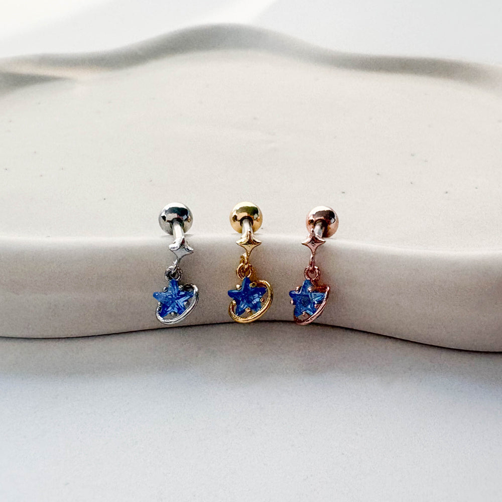 A8 294 ［サージカルステンレス］星ピアス