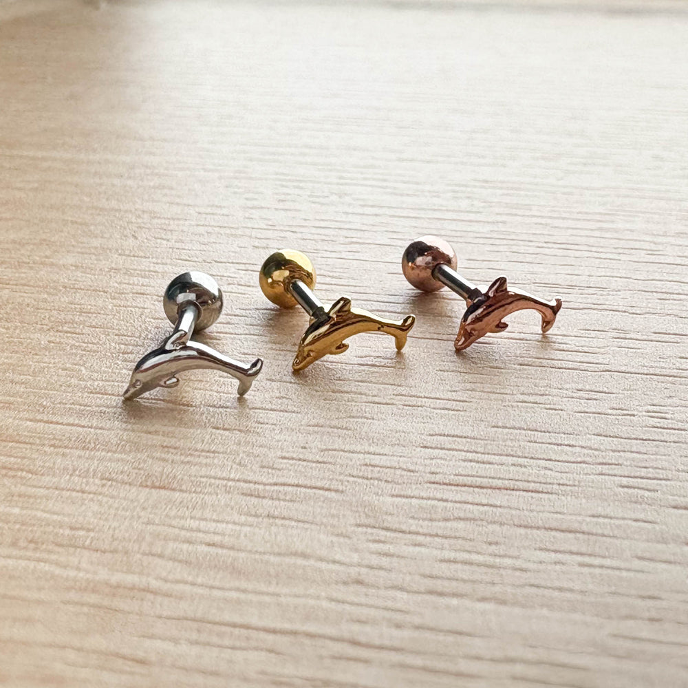 MP 139 ［サージカルステンレス］イルカピアス