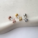 MN 144 ［サージカルステンレス］うさぎピアス