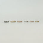 MP 127 [サージカルステンレス]　キュービックワンタッチリングピアス