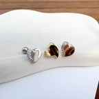 A5 297 ［サージカルステンレス］ストーンハートピアス