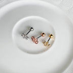 MS 027 ［サージカルステンレス］お花ピアス