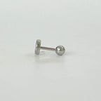 B3 002 ［サージカルステンレス］シンプルスマイルピアス