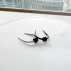 A2 239 ［サージカルステンレス］Uカーブニードルピアス　