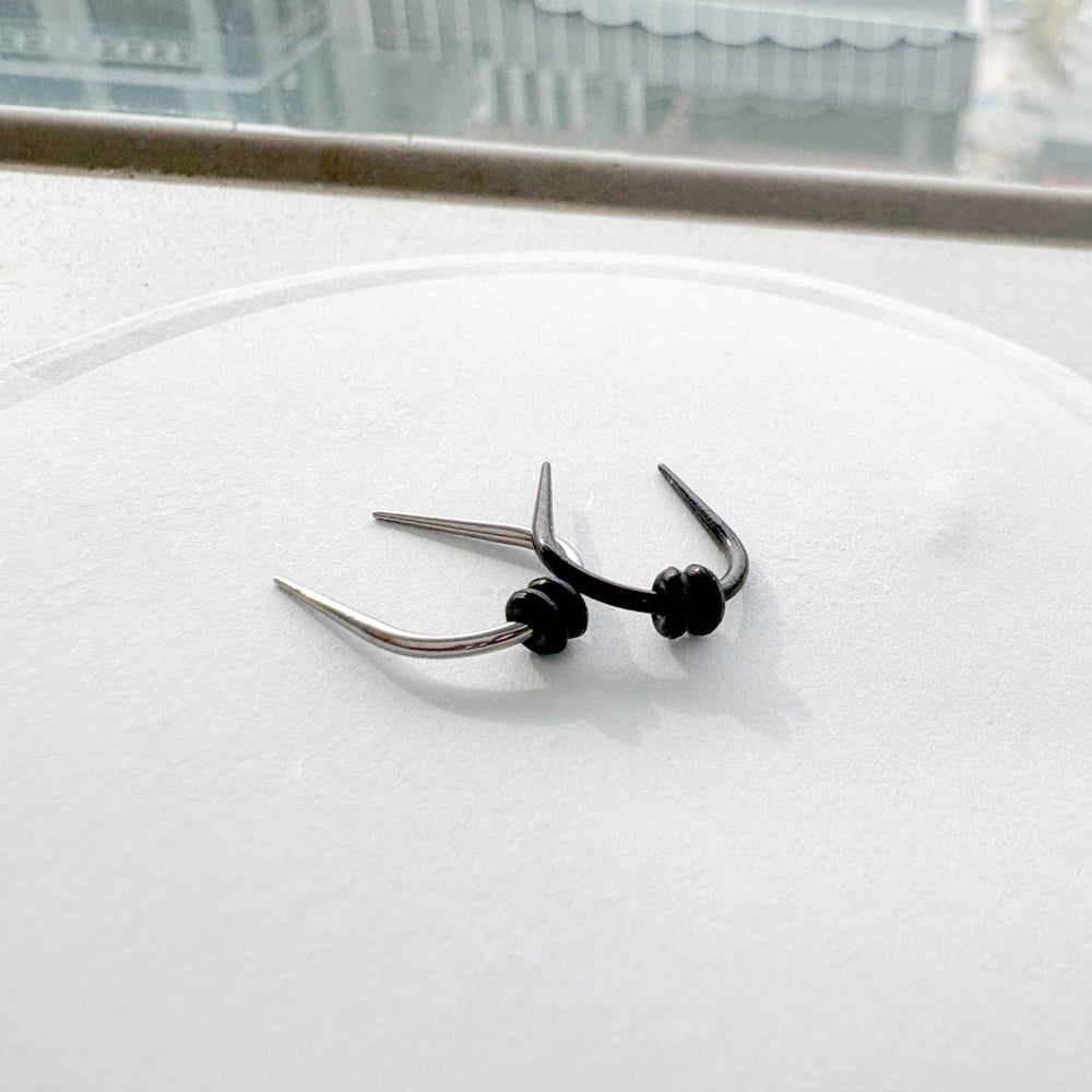 A2 239 ［サージカルステンレス］Uカーブニードルピアス　